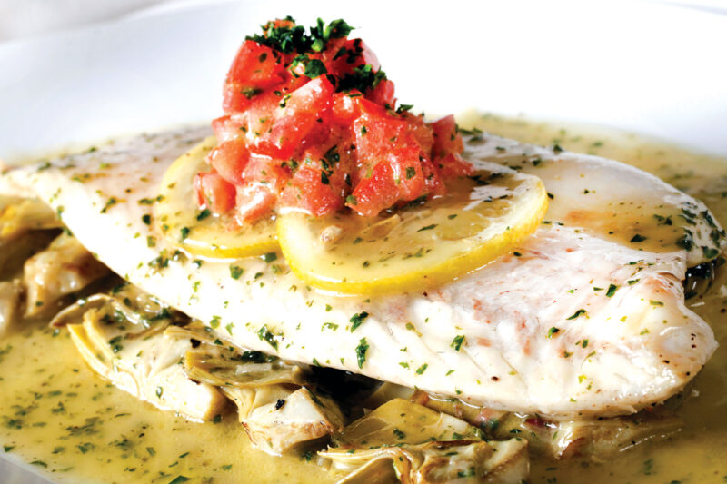 Ca’ Del Sole Branzino Al Vino Bianco E Carciofi