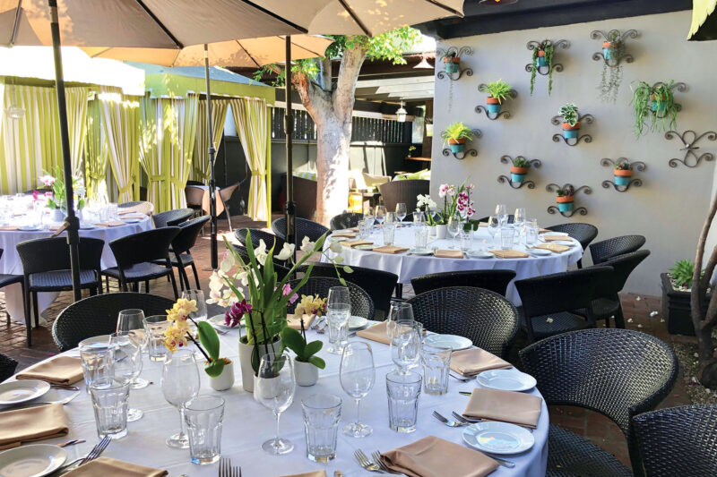 Ca’ Del Sole Outside patio back