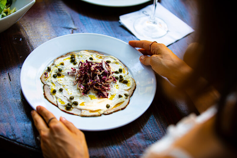 Ca’ Del Sole Vitello Tonnato Con Insalatina Di Radicchio