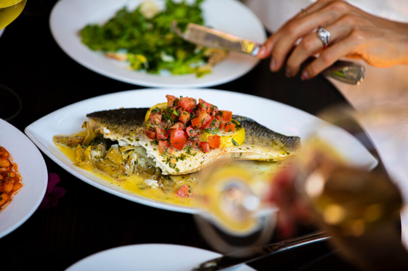Ca’ Del Sole Branzino Al Vino Bianco E Carciofi